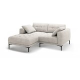 Micadoni Bež kutna garnitura (s lijevim kutom/s ležaljkom) Bemy – | shoptok.hr