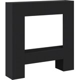  Okvir za kamin crni 81x18x82 cm od konstruiranog drva | shoptok.hr