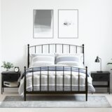 vidaXL Noćni ormarići 2 kom Crni hrast 40x42x45 cm iverica Cijene