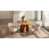 Livetastic Jedilna Miza Atlas, Barva Hrasta, Ø 120 | Shoptok.si