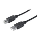 Manhattan kabel USB-A/USB-B M/M,za printer,3m,crni 333382 | shoptok.hr