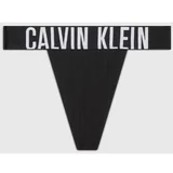 Calvin Klein Jeans Spodnje hlače 000QF7638EUB1 THONG Črna