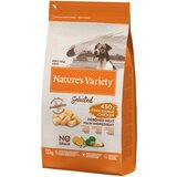 Nature's Variety Selected Mini Adult piščanec proste reje - Varčno pakiranje: 3 x 1,5 kg Cene