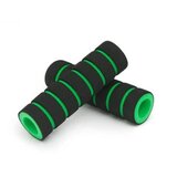 Wheel Zone Ročaj za kolo iz pene črno - zelena 110mm Cene