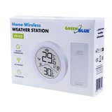 GreenBlue GB162 bežična meteorolo&amp;scaron;ka stanica s vanjskim senzorom, termometrom i satom Slike