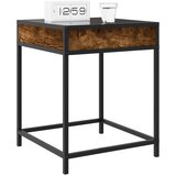  Noćni ormarić s beskonačnim LED boja hrasta 40 x 40 x 51 cm | Eponuda.com