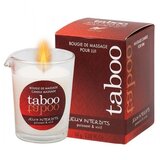 Ruf TABOO CANDLE MASSAGE MEN JEUX INTERDITS SMELL LICHEN | Shoptok.si