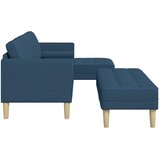  Set sofe s jastukom 2 pcs Plava Poliester | shoptok.hr