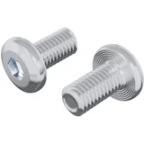 Zaklepni vijak Enobarvno 2 pcs srebrna M6 x 12 mm Jeklo, (5000163925)