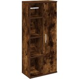 Maison Chic Kopalniška omarica - Kopalniški kabinet z držalom za zvitke dim. hrast 39x22x90 cm, (21787696) Cene
