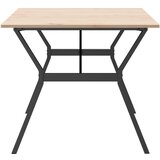  Blagovaonski stol Y-oblika 180x90x75 cm od borovine i čelik | shoptok.hr