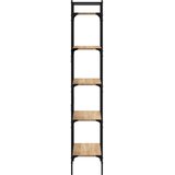  Regal za knjige 5 razina boja hrasta 56 x 31,5 x 174 cm drveni | Eponuda.ba