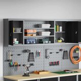  Ormar za alate s policom Crna i Siva 150 x 20 x 55 cm | shoptok.hr