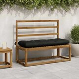  Jastučić za klupu VIANEN 100% poliester Crna 120 x 40 x 12 cm - Crna 120 x 40 x 12 cm | shoptok.hr