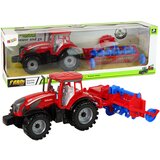Red Tractor with Plough Friction Drive | shoptok.hr