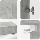 Set namještaja za kupaonicu TULUM 3 pcs Betonski sivi | shoptok.hr