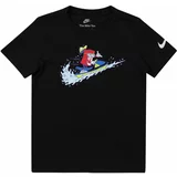 Nike Sportswear Majica kraljevo modra / rumena / krvavo rdeča / črna
