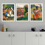 Wallity Set uramljenih slika 3BC_UN1233897, 3 Dela | ePonuda.com