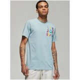 Nike Majice s kratkimi rokavi Air Jordan Brand Graphic Modra Cene