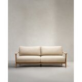 Kave Home Bež/u prirodnoj boji vrtna sofa od masivne tikovine Tirant – | shoptok.hr