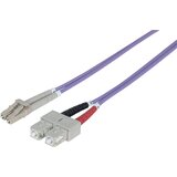 Intellinet 751056 steklena vlakna optična vlakna priključni kabel [1x LC-vtič - 1x moški konektor SC] 50/125 µ Multimode OM4 5.00 m, (20437541) | Shoptok.si