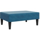  2-dijelni set sofa s jastucima plavi baršunasti | shoptok.hr