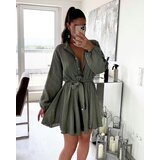Beloved Melanie obleka olivna | Shoptok.si