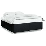  Okvir za krevet bez madraca crni 200x200 cm od tkanine Cijene