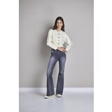 Legendww zenske sive slim farmerke sa zvono nogavicama - model 246 | Eponuda.com