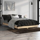 The Living Store Posteljni okvir sonoma hrast 120x190 cm inženirski les - Posteljni Okvir, (21531538) | Shoptok.si