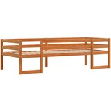  The Living Store Otroški posteljni okvir voščeno rjav 90x190 cm trdna borovina - Otroški Posteljni Okvir, (21497094) | Shoptok.si