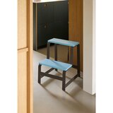 Hübsch Crna/plava stepenica od punog hrasta Step – | shoptok.hr