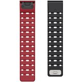 INF Hitro sproščljiva silikonska pašček za Garmin Enduro/Fenix7pro/Fenix8 red+black, (5000306693) Cene