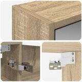  Kupaonski ormar s ogledalom Sonoma hrast 43 x 16 x 62.5 cm | shoptok.hr