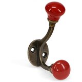Rex London Rdeč kovinski stenski obešalnik 3 cm – Cene