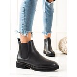 Sergio Leone CLASSIC BLACK ANKLE BOOTS | Shoptok.si