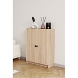 Hanah home polica za knjige Bili3 shelf 2 lid, 80 cm, hrast sonoma | Eponuda.com