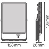 Osram Essential 30W 6500K crni reflektor | Eponuda.com