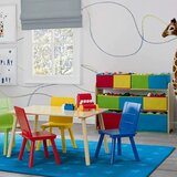Kinder Home dečija drvena polica sa 3 nivoa i 9 kutija šarena ( JVTR-3090 ) | ePonuda.com