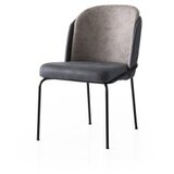 Hanah home Set trpezarijskih stolica Dore 168 V2, 2 dijela, Antracit | Eponuda.ba