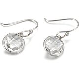 IZMAEL Naušnice PA-20668 - Srebrna / Kristalna | shoptok.hr