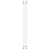  Noge stolića za kavu U-oblika 3 kom bijele 90x(72-73) cm čelik | shoptok.hr