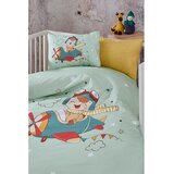 Mila Home Pamučna dječja posteljina za dječji krevetić s uključenom plahtom/4-dijelna 100x150 cm Pilot – | shoptok.hr
