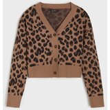 Sinsay Kardigan s viskozom s leopard uzorkom | shoptok.hr