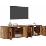  Zidni TV ormar set Zidne 2 pcs Staro drvo 80 x 34,5 x 40 cm | Eponuda.com
