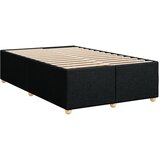  Krevet box spring s madracem crni 120 x 190 cm od tkanine | shoptok.hr