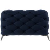 Ropez Temno moder žameten fotelj Chelsea – | Shoptok.si