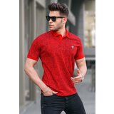Madmext Polo T-shirt - Red - Regular fit Cene