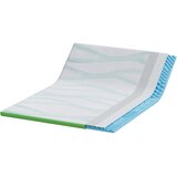  Nadmadrac Bijela i zelena 140 x 190 cm Jakard tkanina | shoptok.hr