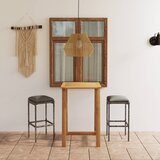  3-dijelni vrtni barski set s jastucima sivi | shoptok.hr